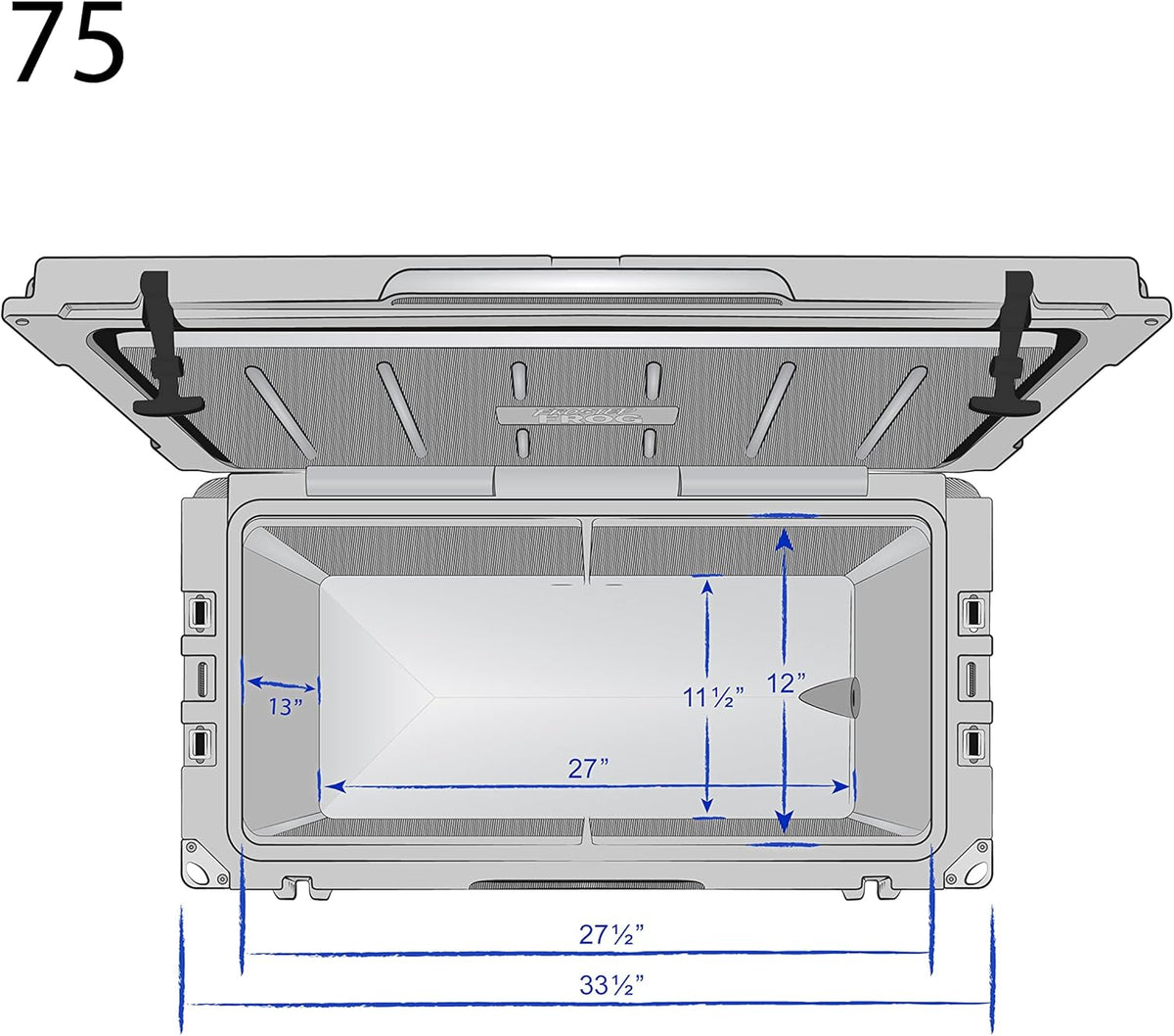 75 Quart Insulated Cooler L631191