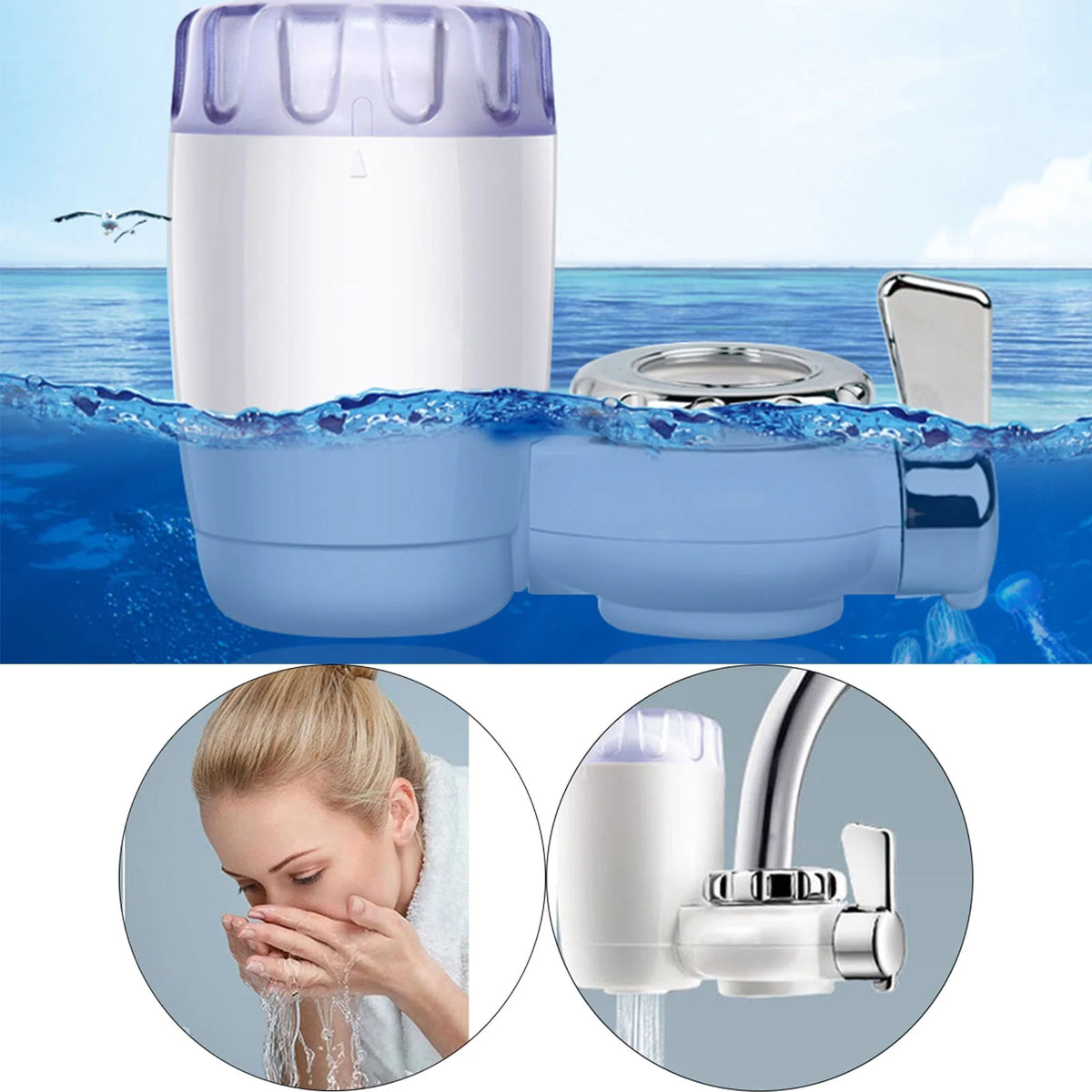 Water Filter for Kitchen Tap Water Pre-Filter C80842