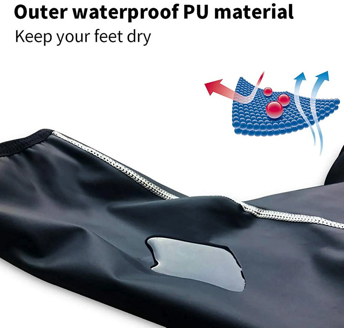 Waterproof Cycling Shoe Covers Winter Warm Thermal Overshoes S839810