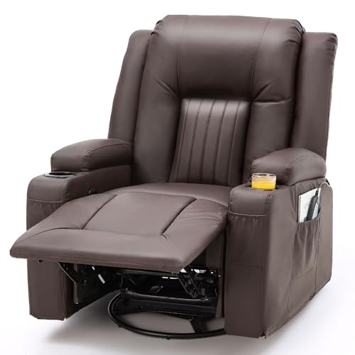 3 Pieces Black Leather Recliner Sofa Set Y7917
