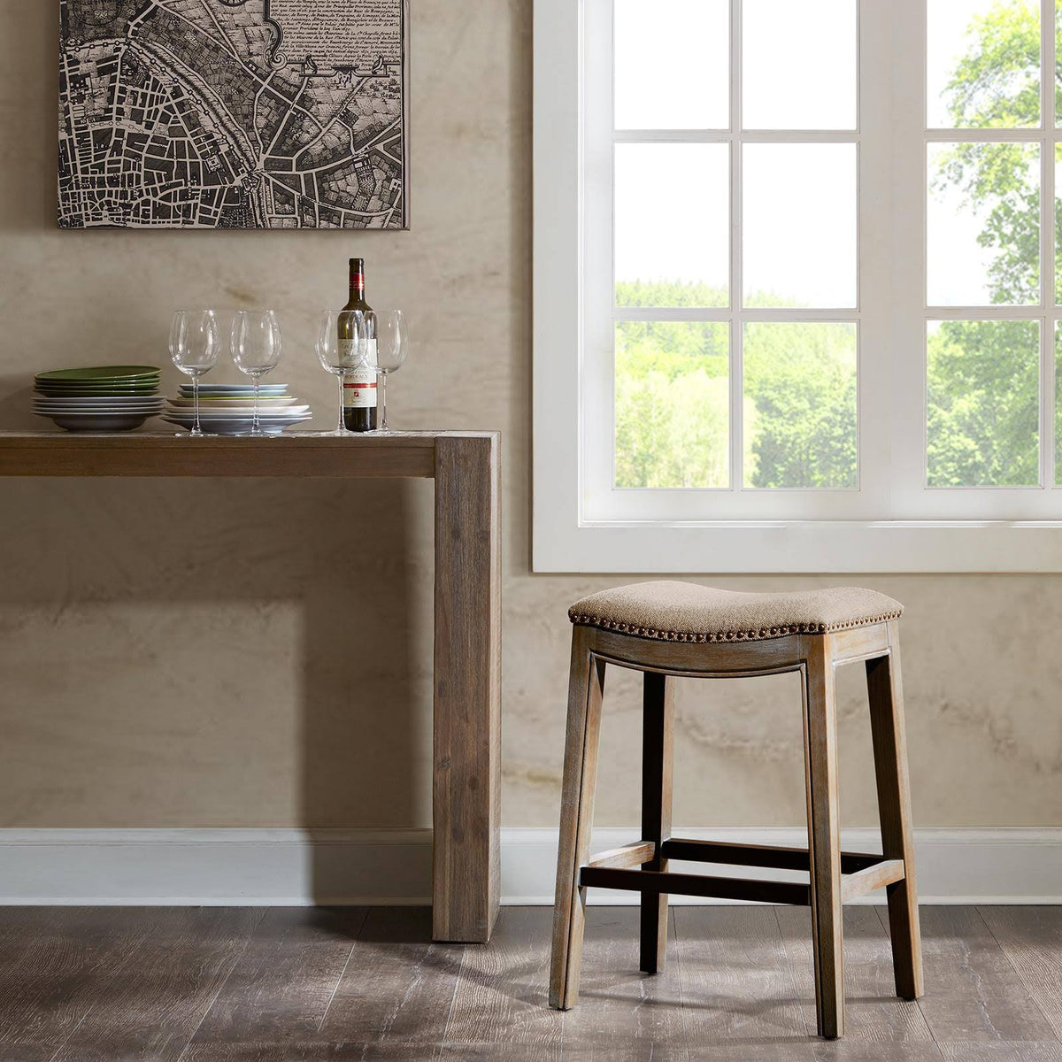 Linen Counter Stool I857125
