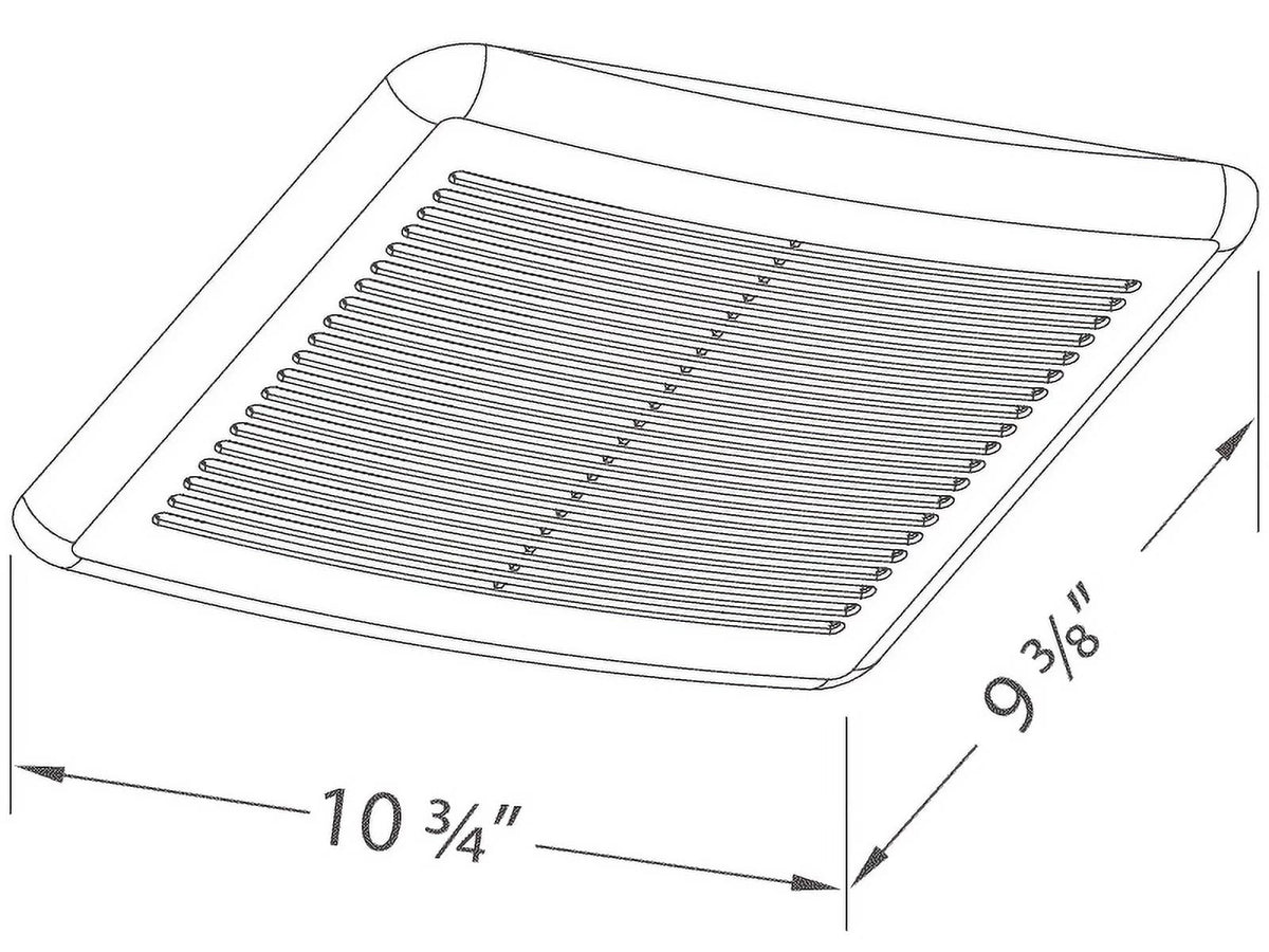 100 CFM Single Speed Exhaust Bath Fan K6049