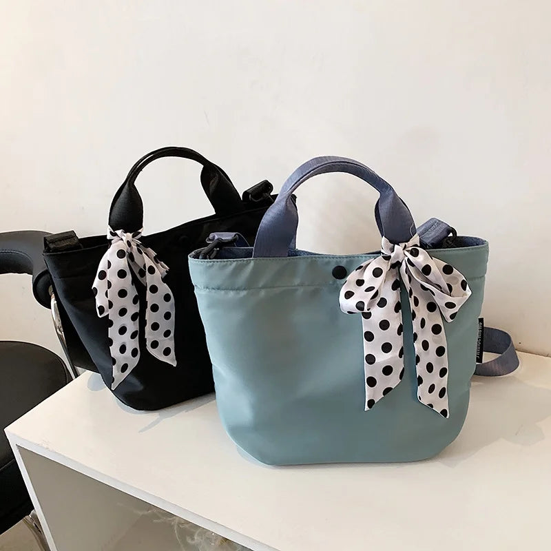 Silk Scarf Shoulder Bag Z72868