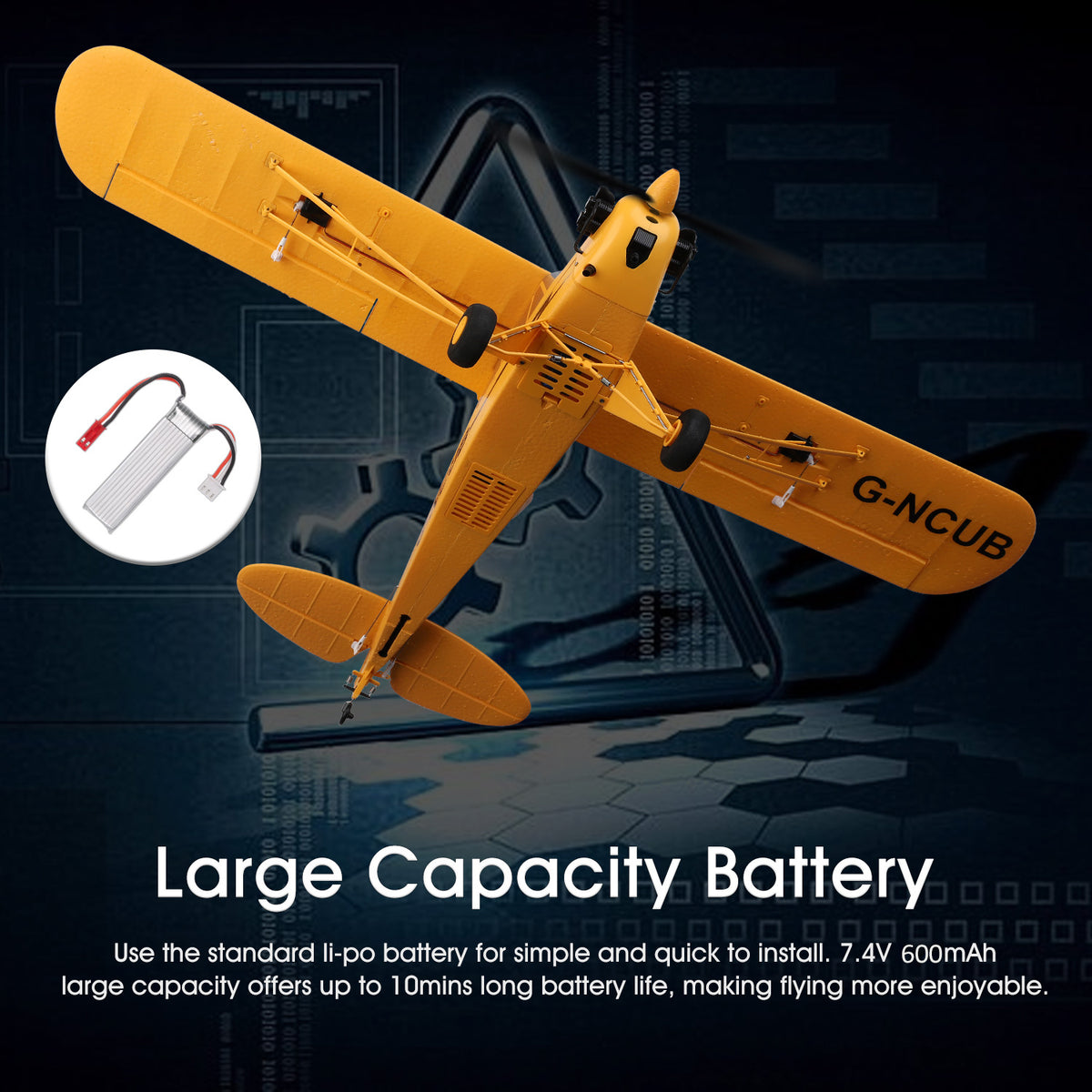 A160 5 Channel Remote Stunt Aircraft F633264