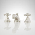 Widespread Bathroom Faucet with Pop-Up Drain Assembly I470059