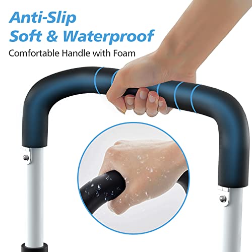 Bed Side Assist Handle Bar Safety Rail with Storage Bag and Fixing Strap S57314