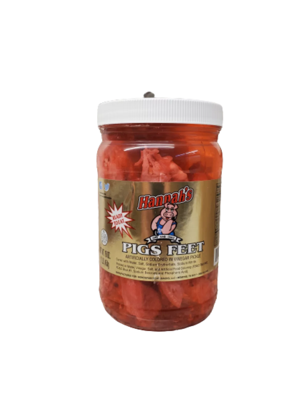 Pickled Pigs Feet 16 oz. Jar Q988702
