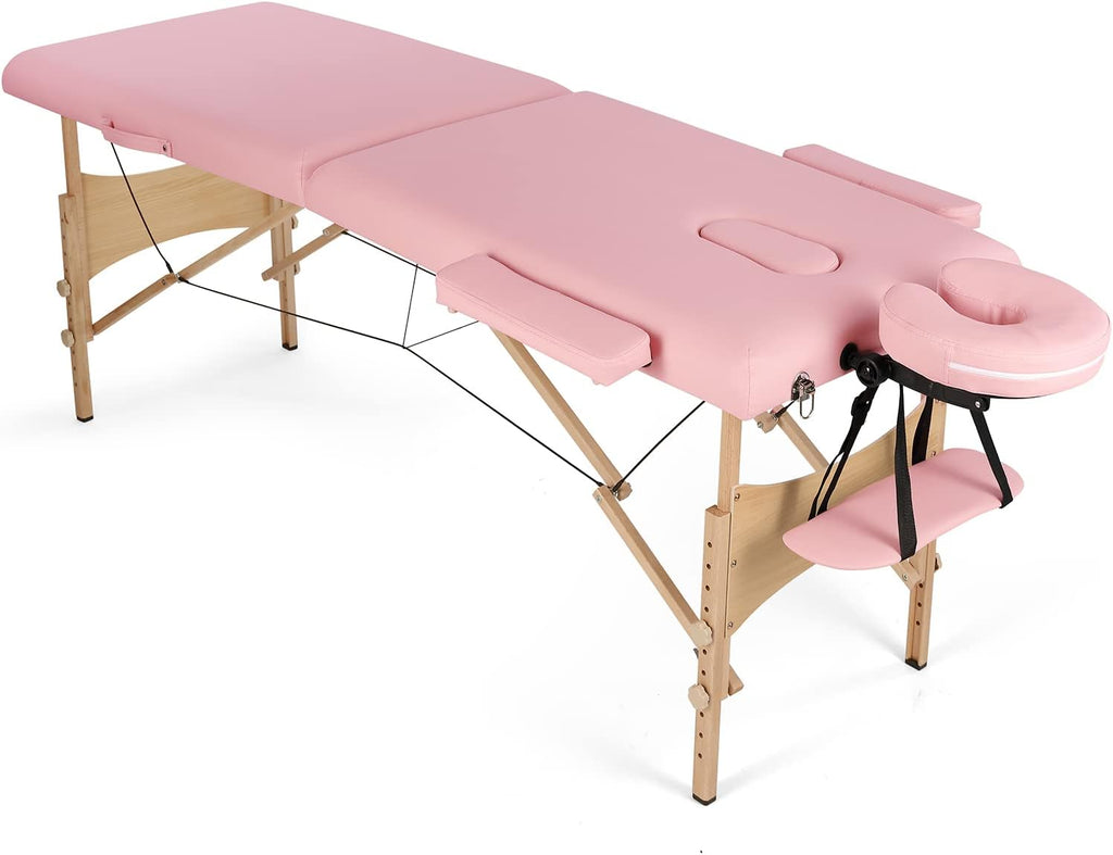 Black Adjustable Massage Table with Carrying Bag C59159