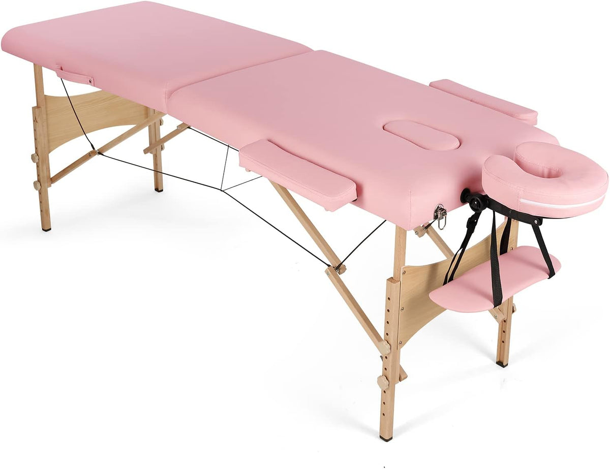 Black Adjustable Massage Table with Carrying Bag C59159