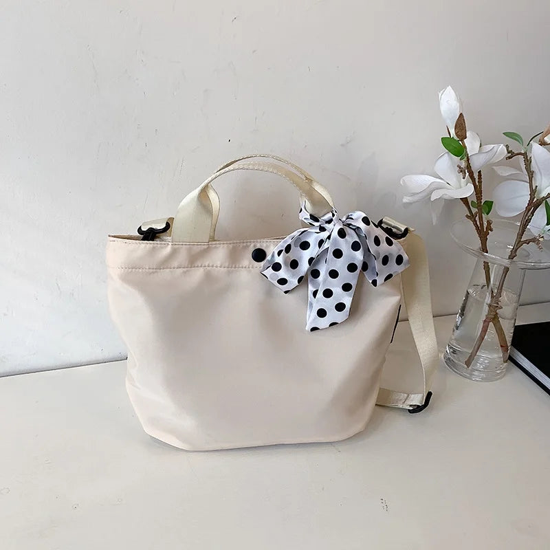 Silk Scarf Shoulder Bag Z72868
