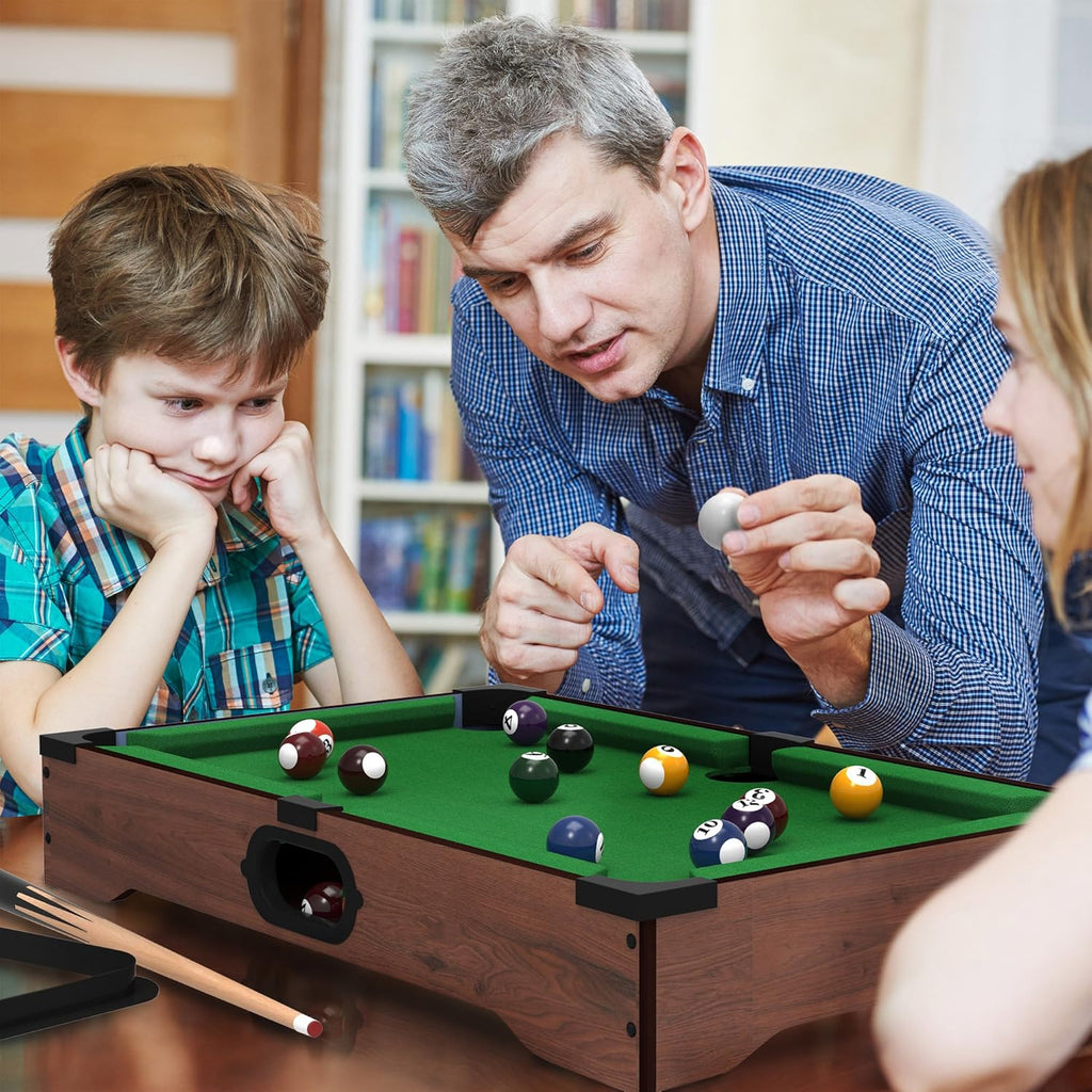 20-Inch Portable Tabletop Billiards Game Y1236