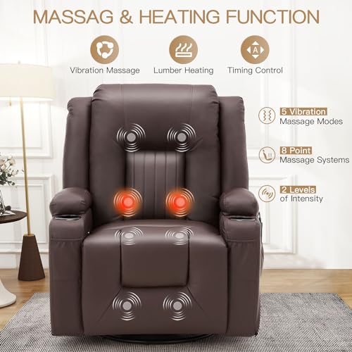 3 Pieces Black Leather Recliner Sofa Set Y7917