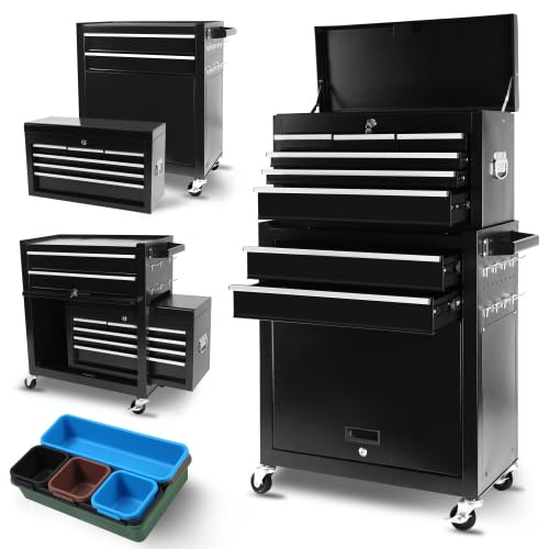 5-Drawer Rolling Tool Chest with Detachable Top Tool Box S233116