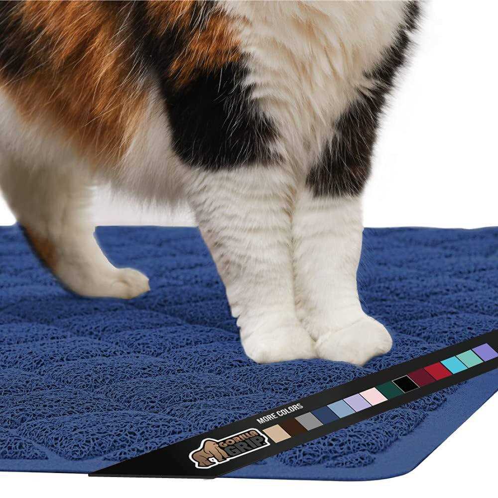 100% Waterproof Cat Litter Box Trapping Mat M1347