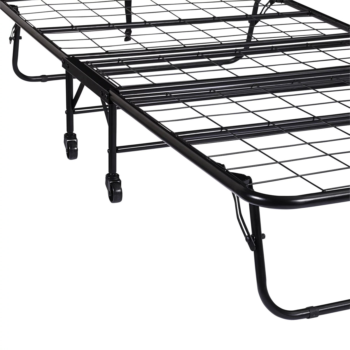 Folding Rollaway Guest Bed with 5 Inch Mattress, Twin V643116