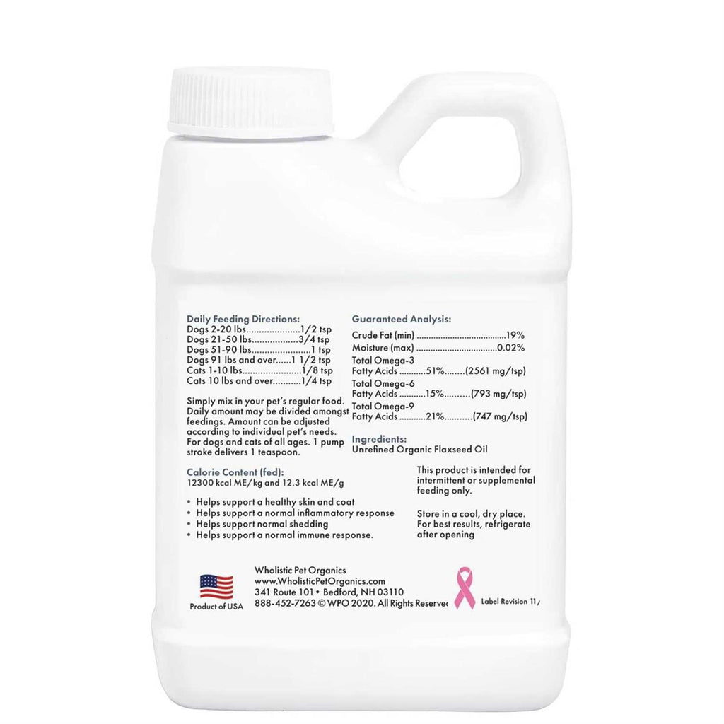 Flax Seed Oil Pet Supplies M8644