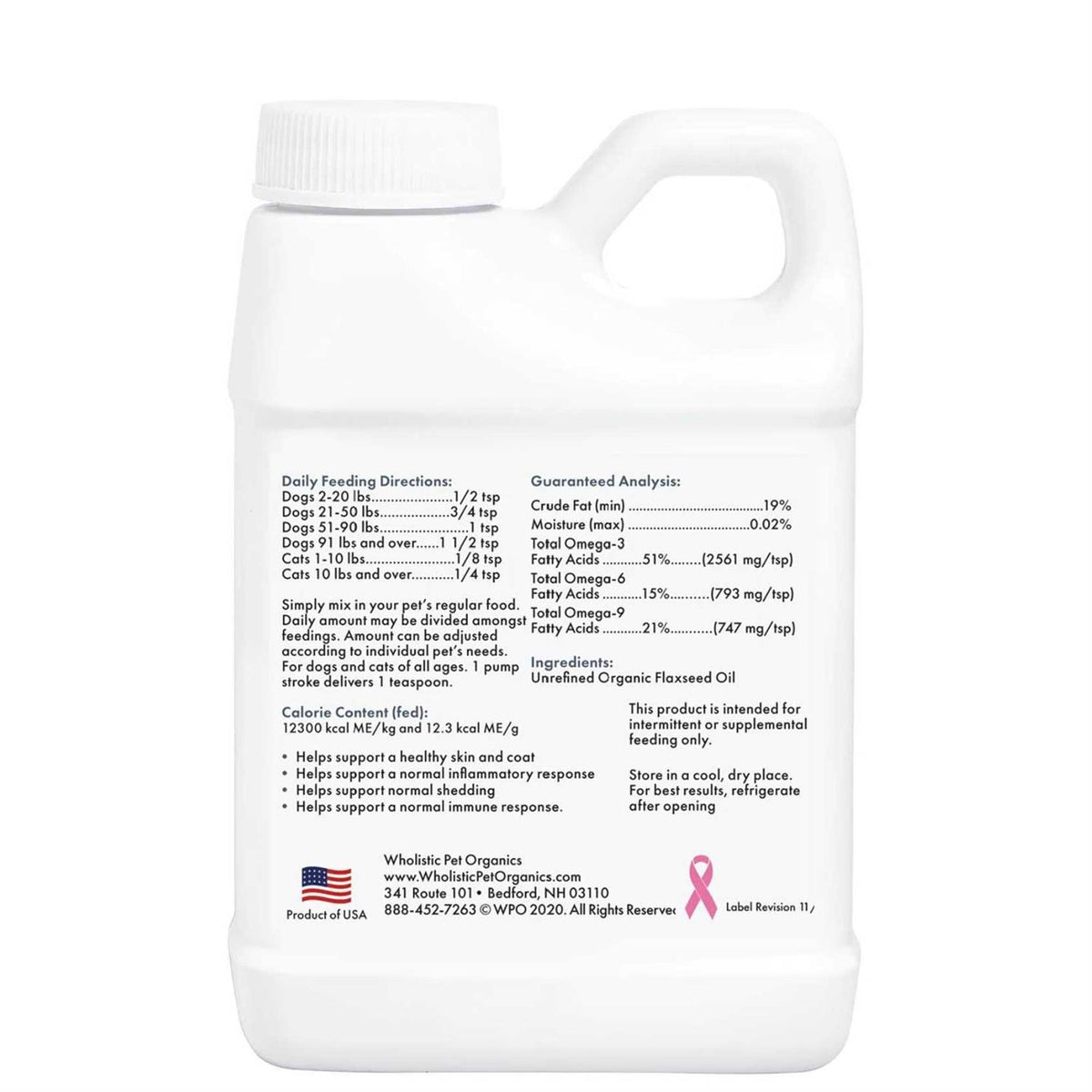 Flax Seed Oil Pet Supplies M8644