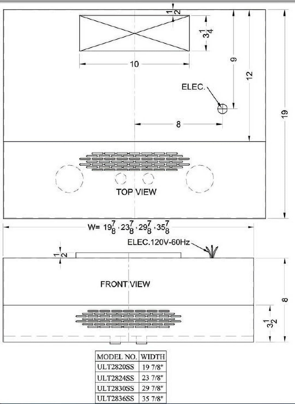 Stainless Steel 30 inch Range Hood C976