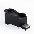 Shampoo Backwash Unit with Large Porcelain Bowl Salon Sink Hair Wash Chair Shampoo Station F95871