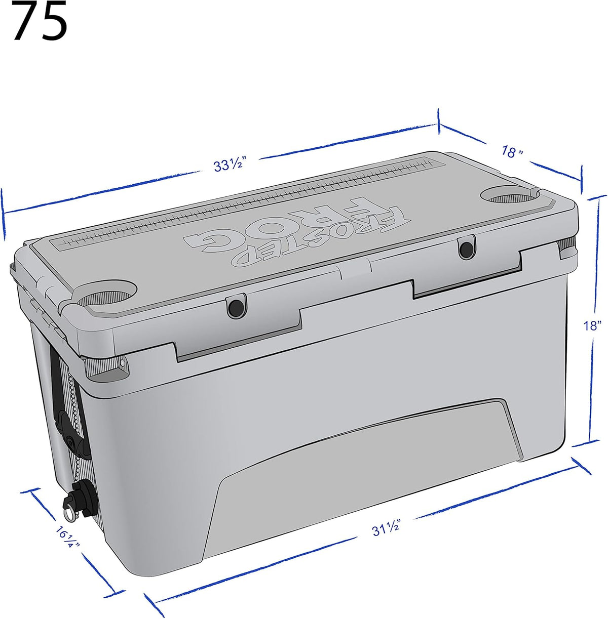 75 Quart Insulated Cooler L631191