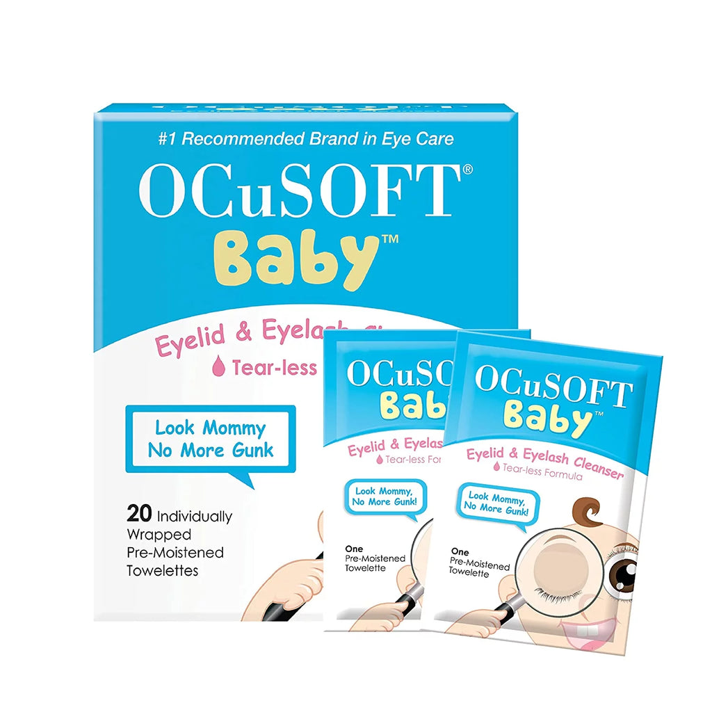 Baby Eyelid Eyelash Cleanser, 20 ct, 3 Pack J3912