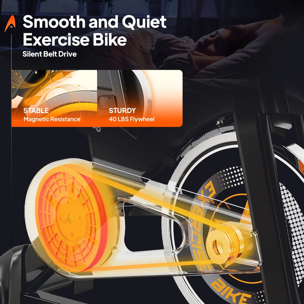 Magnetic Resistance Indoor Cycling Bike X17034