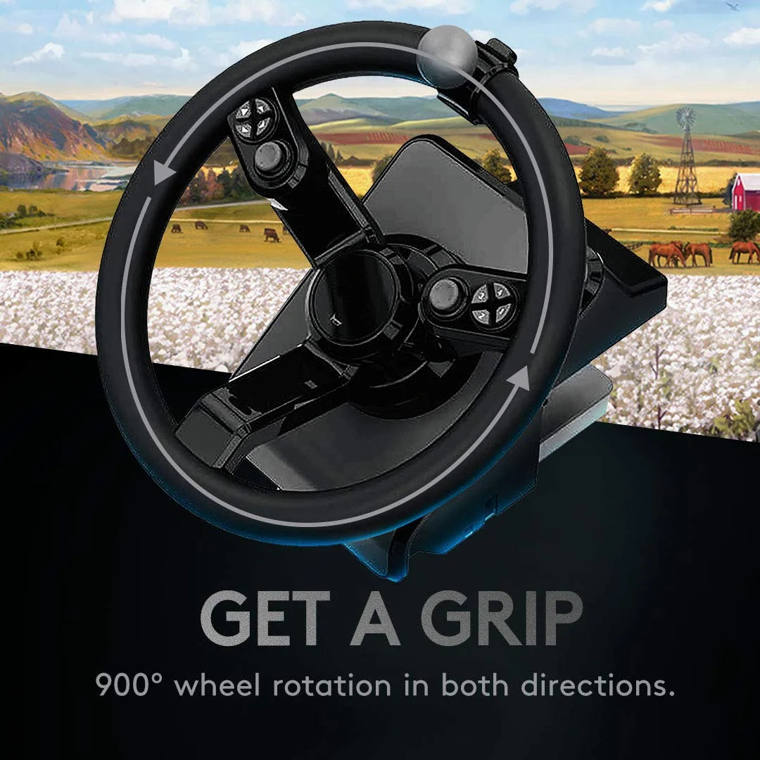 Simulation Wheel, Pedals and Side Panel Control Deck R811063