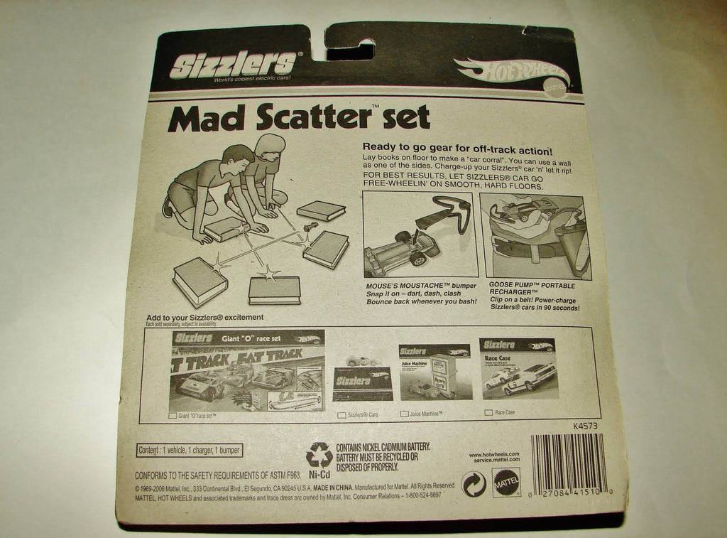 Hot Wheels Mad Scatter Set V82152