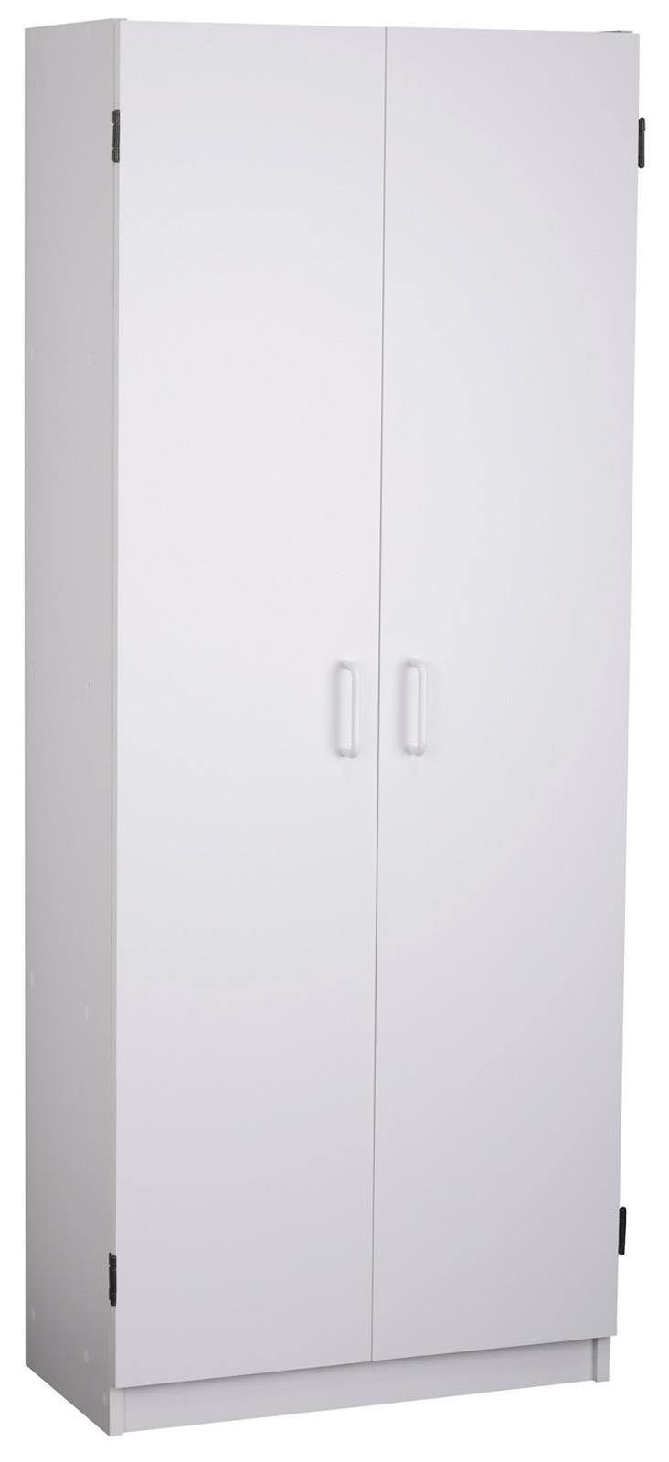 White Wooden Storage Cabinet W45914