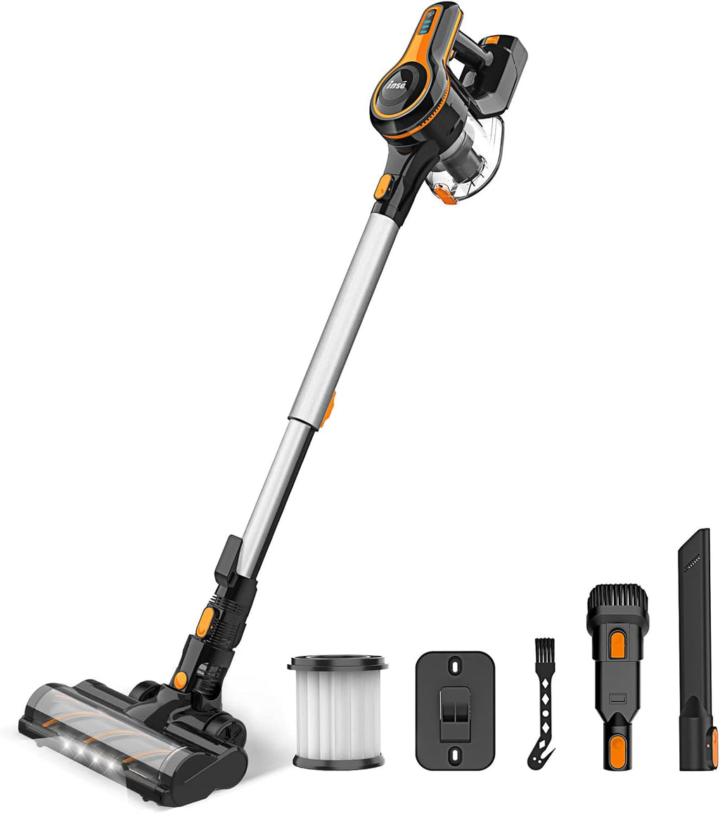 Cordless Stick Vacuum Cleaner 25Kpa 6-in-1 Black V694