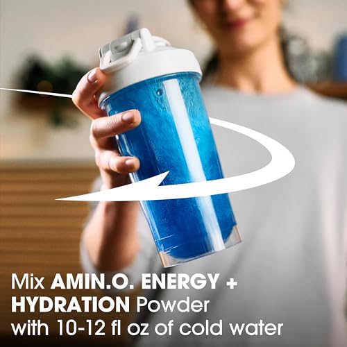 Tangerine Wave 30 Servings Amino Energy Powder with BCAA, Electrolytes, and Caffeine E62175
