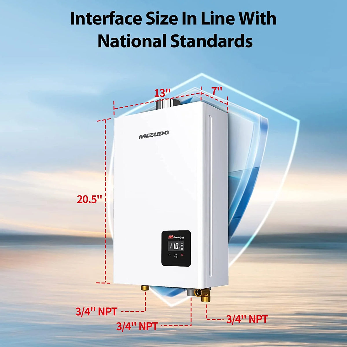 Propane Tankless Water Heater 3.6 GPM H6990