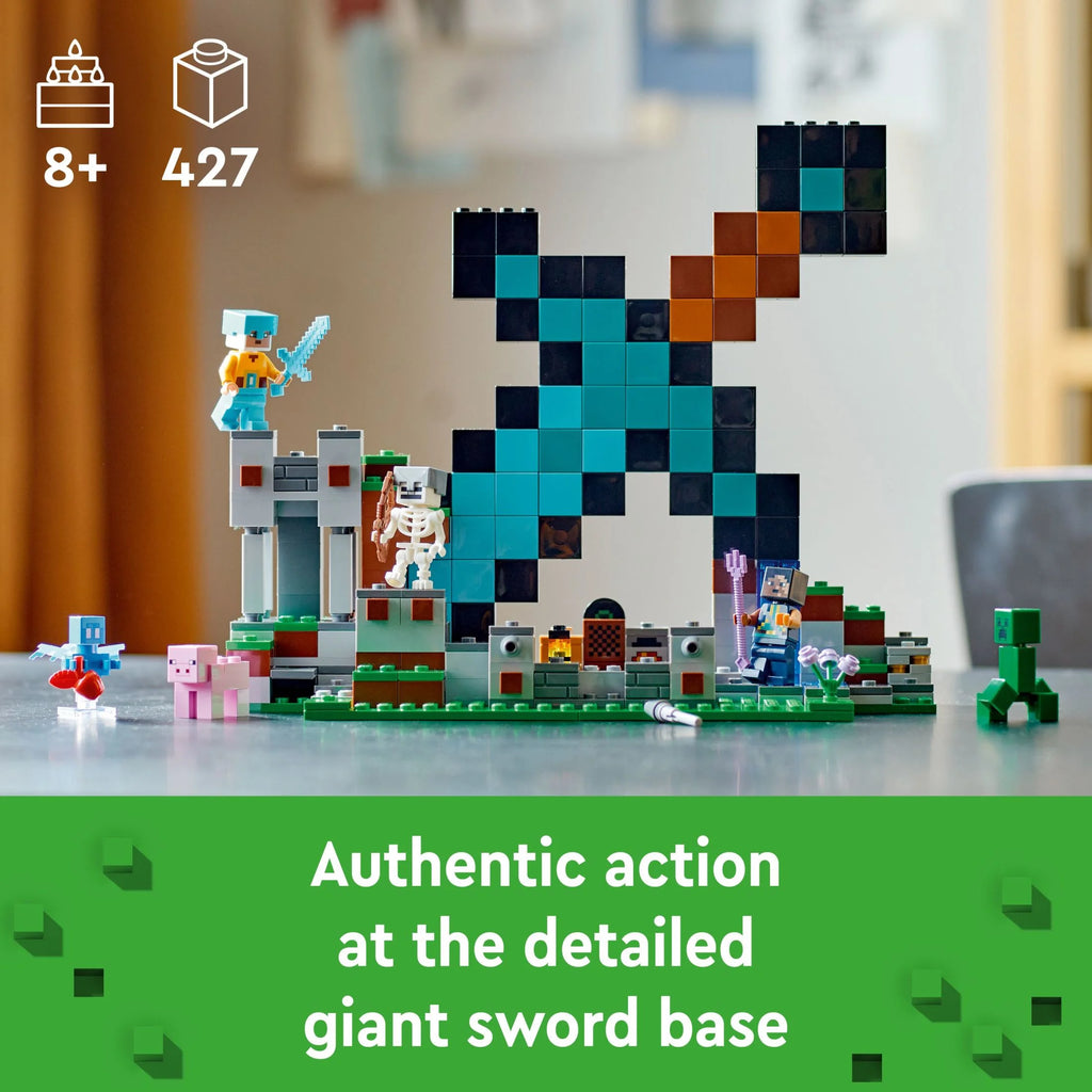 Minecraft Building Toys with Creeper Warrior Pig and Skeleton Figures Y18878