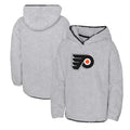 Heather Gray Teddy Fleece Pullover Hoodie C30378