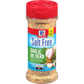 Salt Free Garlic and Herb Seasoning, 4.37 oz (Pack of 6) G75581