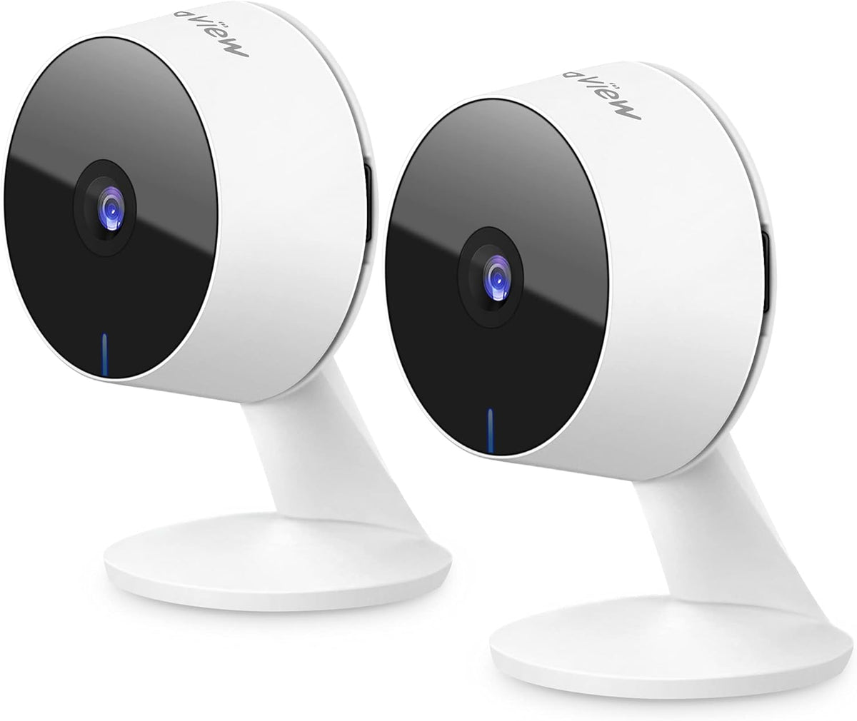 HD 1080P 2 Pack Security Camera with Motion Detection, Two-Way Audio, Night Vision E209018