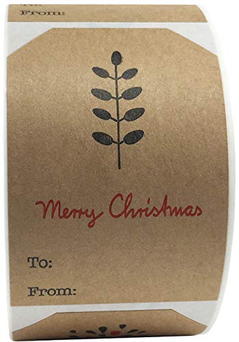 Christmas Gift Tags 2 x 3 25 Adhesive Labels B68188