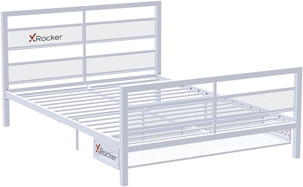 Black Basecamp Bed with TV Mount S795