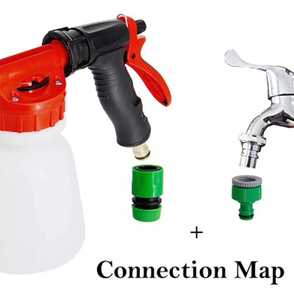 Foam Sprayer Nozzle Kit with 1 Liter Bottle J55978