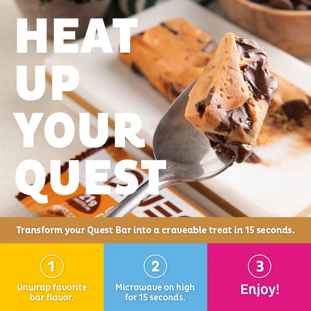 (3 pack) Quest Protein Bar, Smores, 20g Protein, Gluten Free, 4 Ct C5700