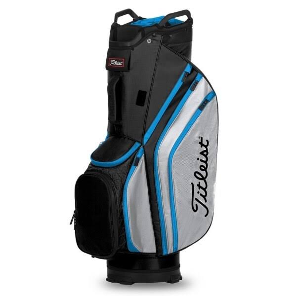 Black/Black/Red Lightweight Golf Bag A614805