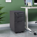 3 Drawer Under Desk Filing Cabinet with Lock M193