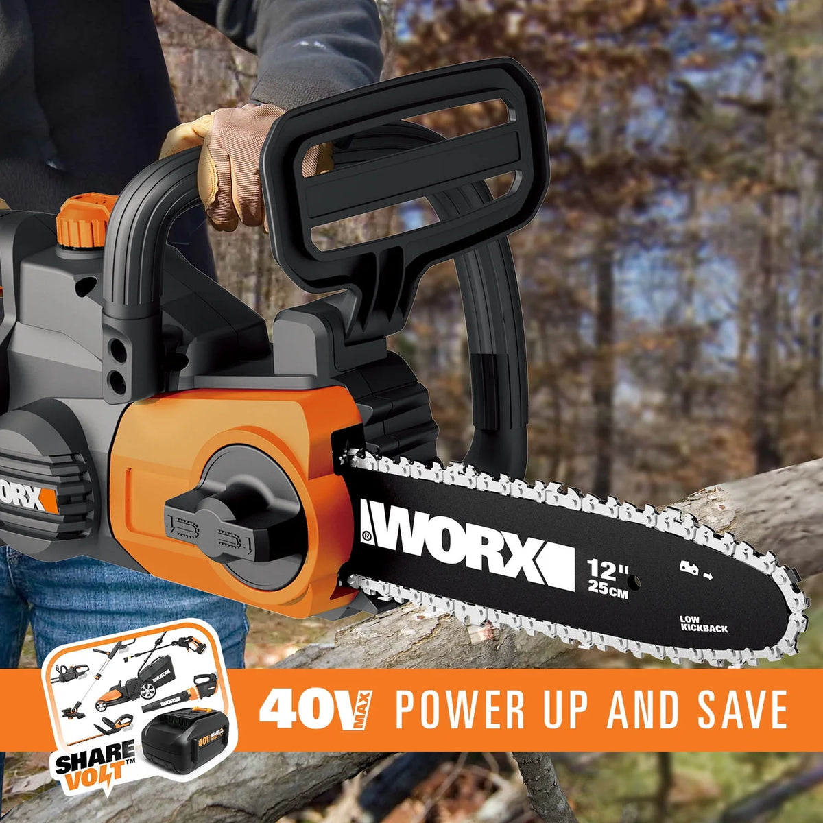 40V Cordless Chainsaw U232892