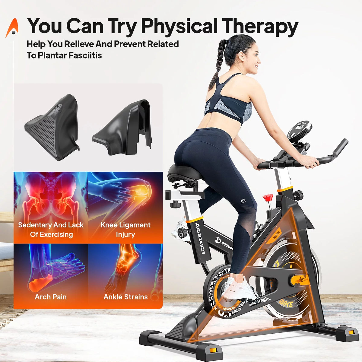 Magnetic Resistance Indoor Cycling Bike X17034