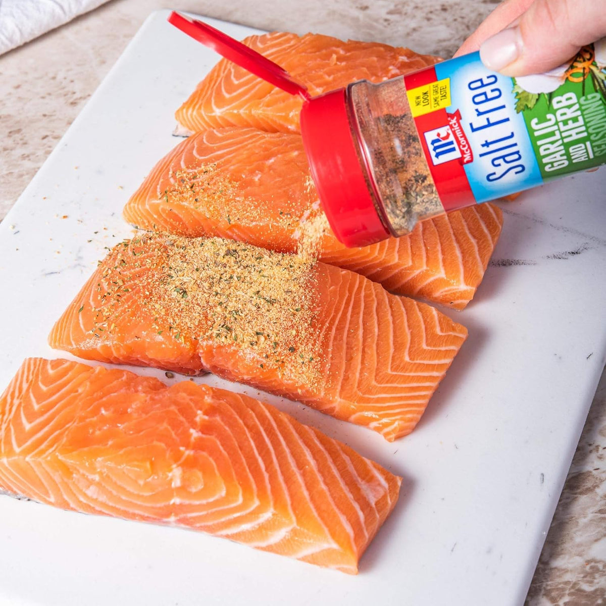 Salt Free Garlic and Herb Seasoning, 4.37 oz (Pack of 6) G75581
