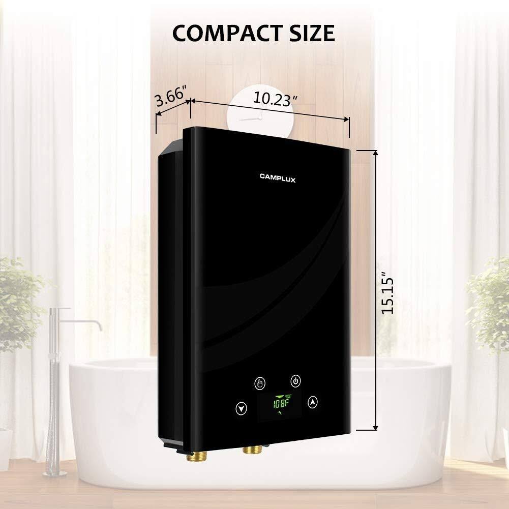 Black 27kW Electric Tankless Water Heater I9737