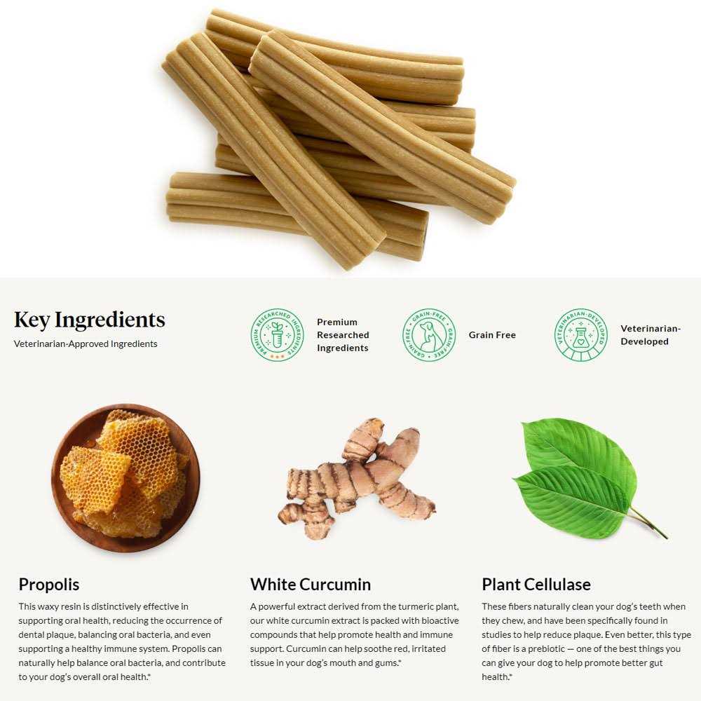 All Natural Canine Fresh Dental Chews Sticks C76474