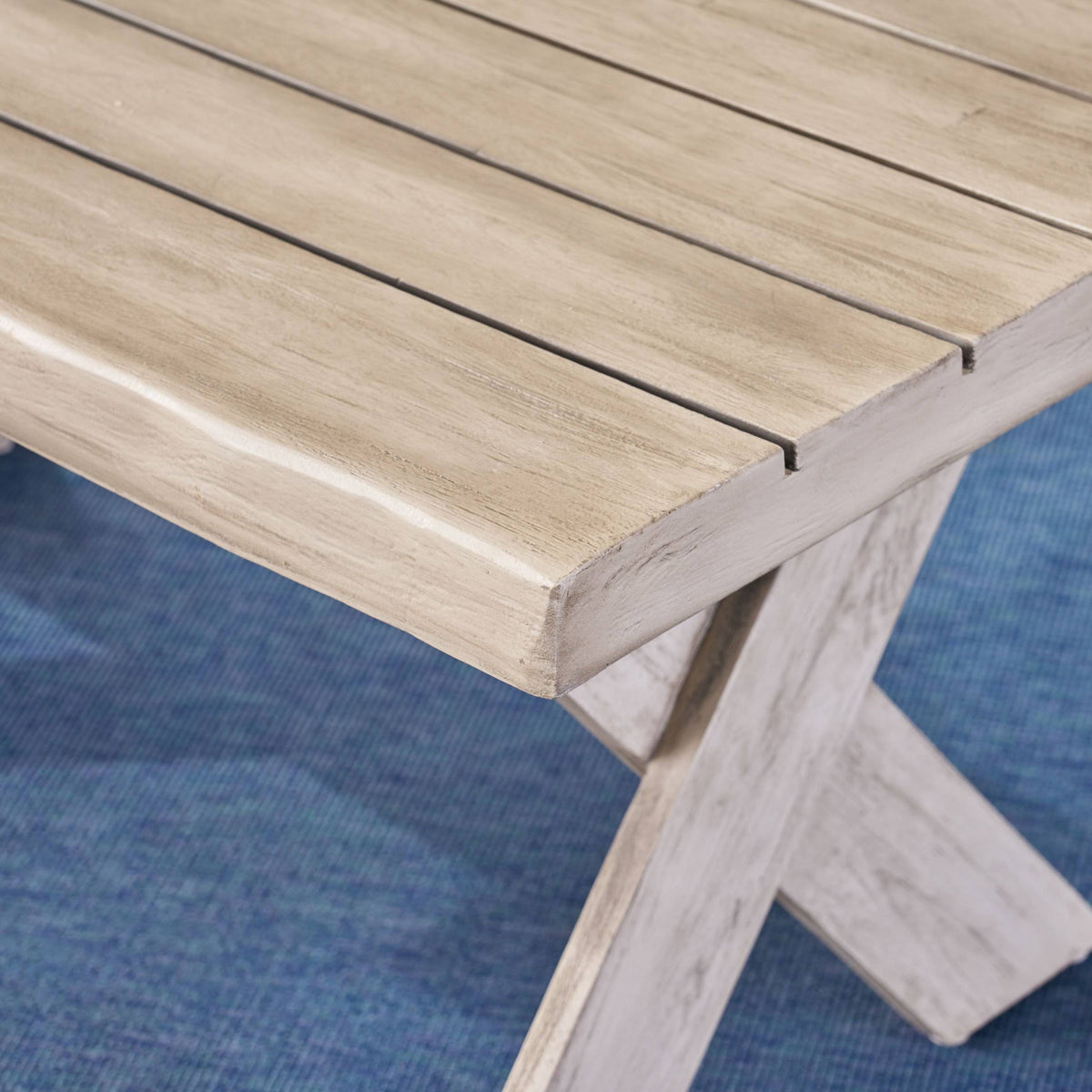 Teak Acacia Wood Coffee Table X739777