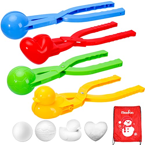 4 Pack Snowball Maker with Handle L970