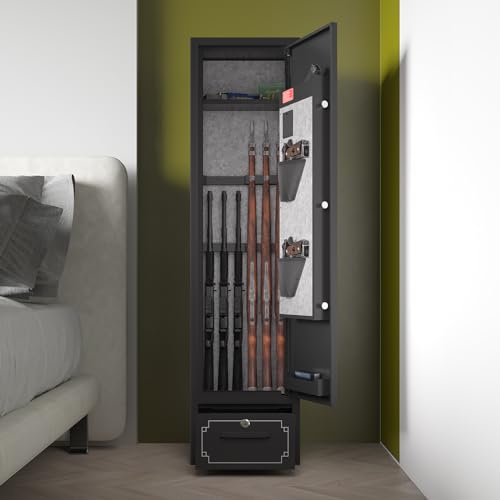 6 Gun Safe with Drawer S8606